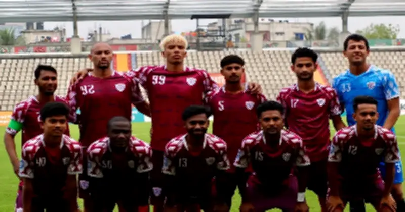 ব্রাদার্স ইউনিয়নের পরাজয়: সাত বিদেশি নিয়েও পিডব্লিউডির কাছে ২-১ গোলে হার