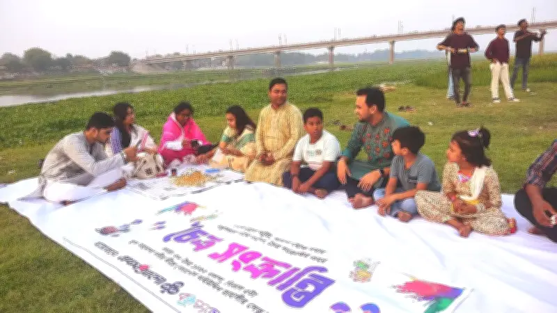 চাঁপাইনবাবগঞ্জে বন্ধুসভার চৈত্রসংক্রান্তি ও ঘুড়ি উৎসবের রঙিন আয়োজন