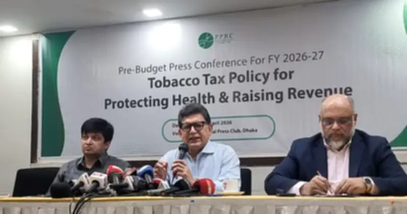 তামাক নিয়ন্ত্রণে কর বৃদ্ধি ও আইন প্রয়োগ জরুরি: হোসেন জিল্লুর রহমান