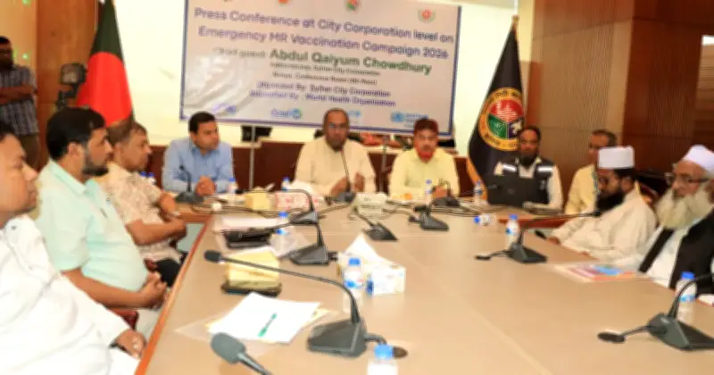 সিলেট সিটিতে ৬৮ হাজার শিশুকে মিজেলস-রুবেলা টিকা দেওয়া হবে