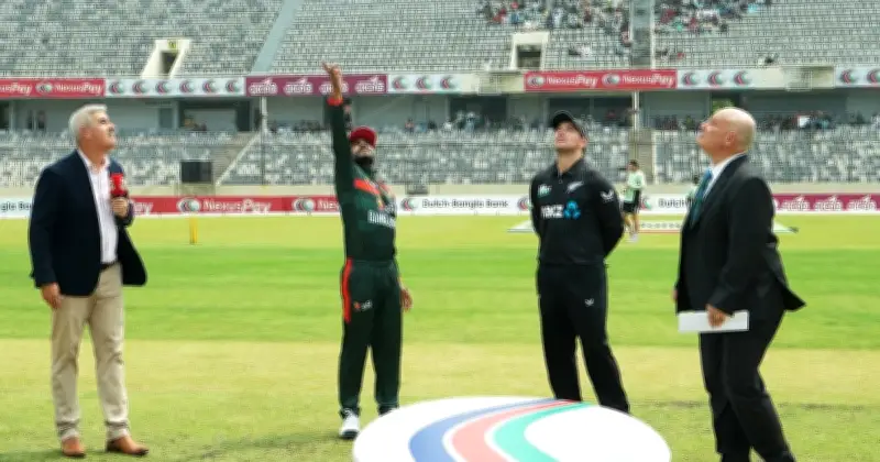 দ্বিতীয় ওয়ানডেতেও টস হারাল বাংলাদেশ, নিউজিল্যান্ডের ব্যাটিংয়ে চ্যালেঞ্জ