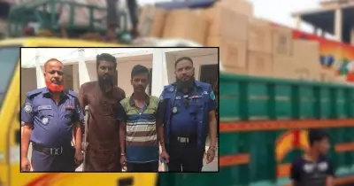 মাদারীপুরে তেলবোঝাই ট্রাক ছিনতাই: চালকের হাত-পা বেঁধে পালিয়েছে ডাকাতরা, গ্রেপ্তার ২