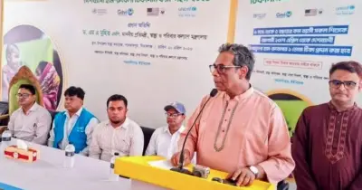 স্বাস্থ্যমন্ত্রী ডা. এম এ মুহিতের জরুরি হাম-রুবেলা টিকা অভিযান উদ্বোধন