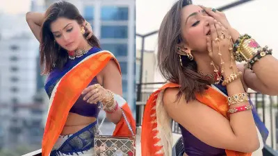 তানজিন তিশার নজরকাড়া লুকশাড়ি-গয়না স্টাইল মোমেন্ট