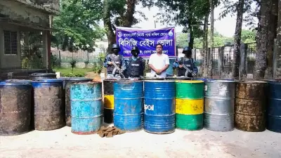 বিপুল জ্বালানি ও ভেজাল ভোজ্য তেল জব্দ, প্রক্সি দিতে গিয়ে ধরা কলেজছাত্রী