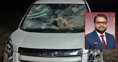 নেত্রকোনায় এমপি মাছুম মোস্তফার ওপর হামলা, গাড়ি ভাঙচুর