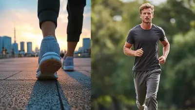 শরীর ও মন সতেজ রাখতে হাঁটা নাকি দৌড়ানো বেশি উপকারী?