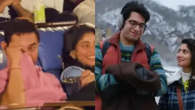 ছেলের সিনেমা দেখে আবেগে ভাসলেন আমির খান