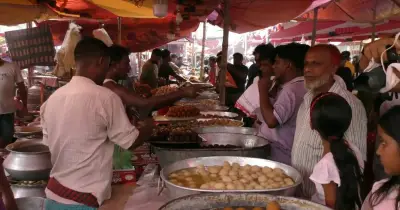 রসুলপুরে শুরু হয়েছে ঐতিহ্যবাহী জামাই মেলা
