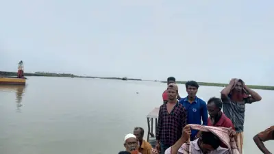 নেত্রকোনায় নদ-নদীর পানি বাড়ছে, বোরো ফসল নিয়ে শঙ্কা