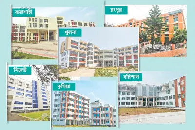 বিপুল বিনিয়োগেও অচল: ছয় জেলায় আধুনিক হাসপাতাল ভবন অব্যবহৃত