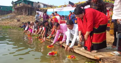 রাঙ্গামাটিতে শুরু হলো আদিবাসী সম্প্রদায়ের বৃহত্তম ধর্মীয় ও সামাজিক উৎসব