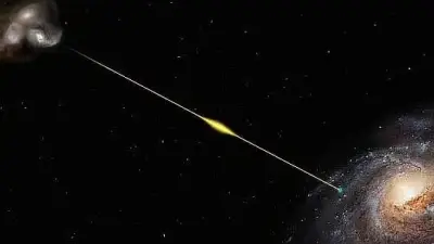 ৮০০ কোটি আলোকবর্ষ দূর থেকে আসা মেগা-লেজার সংকেত শনাক্ত, চ্যালেঞ্জে বিজ্ঞান