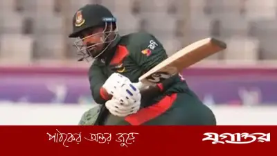 লিটন দাসের ৪৬ রানে বিদায়, বাংলাদেশের চাপে রান তাড়া