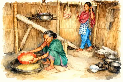 ঢেঁকি: কাঠের দেহে লুকানো ইতিহাস, শ্রম ও মানুষের শিকড়ের গল্প