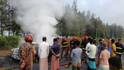 মেরিন ড্রাইভে গাড়িতে আগুন, তেল সংকটে ভোগান্তি; প্রধানমন্ত্রীর কর্মসূচি ও ইন্দোনেশিয়ায় ভূমিকম্প