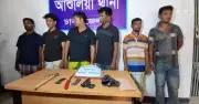 ডাকাতি প্রস্তুতির সময় দেশীয় অস্ত্রসহ ছয়জন গ্রেফতার, আশুলিয়ায় পুলিশের অভিযান