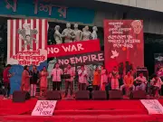 ঢাবিতে যুদ্ধ ও আধিপত্যবাদবিরোধী কনসার্ট অনুষ্ঠিত