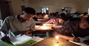 মোমবাতির আলোয় এসএসসি পরীক্ষা, ক্ষোভ অভিভাবকদের