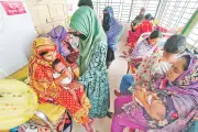 হামের প্রকোপে শিশুদের নেবুলাইজার, টিকা সংকটে জাতীয় ক্যাম্পেইন বিলম্বিত