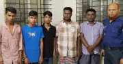 গাজীপুরে কারখানা কর্মকর্তা অপহরণ ও মুক্তিপণ দাবি: পাঁচ আসামি গ্রেফতার
