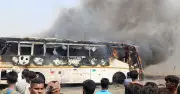 কুমিল্লায় বাসস্ট্যান্ডে তিনটি বাসে অগ্নিকাণ্ড, মাদকসেবীদের সন্দেহ
