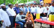 রাজশাহী বিভাগের পাঁচ জেলায় শুরু হলো বিশেষ তিন সপ্তাহের হাম টিকা কার্যক্রম