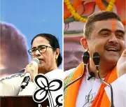 ভবানীপুর আসনে মমতা বন্দ্যোপাধ্যায়ের মুখোমুখি শুভেন্দু অধিকারী, ভোটার তালিকা সংশোধনে চ্যালেঞ্জ