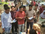 পানি ও বিদ্যুৎ সাশ্রয়ে ঢাবিতে ছাত্রদলের সচেতনতামূলক লিফলেট বিতরণ