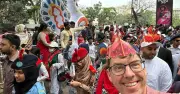 পহেলা বৈশাখে ঢাকায় বিদেশি রাষ্ট্রদূতদের অংশগ্রহণ, বৈশাখী শোভাযাত্রায় মিশে গেলেন তারা