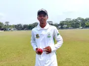 বরগুনার রাফিনের জাদুকরী বোলিং, প্রাইম ব্যাংক স্কুল ক্রিকেটে ৪ ওভারে ৬ উইকেট