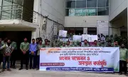 রাজশাহী নার্সিং কলেজে অধ্যক্ষ নিয়োগের দাবিতে শিক্ষার্থীদের অবস্থান কর্মসূচি পালিত