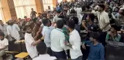 যবিপ্রবিতে উপাচার্যের মতবিনিময় সভায় ছাত্রদল-সমর্থিত ও সাধারণ শিক্ষার্থীদের হট্টগোল