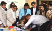দেশব্যাপী হাম-রুবেলার জরুরি টিকাদান শুরু, লক্ষ্য ১ কোটি ৮০ লাখ শিশু