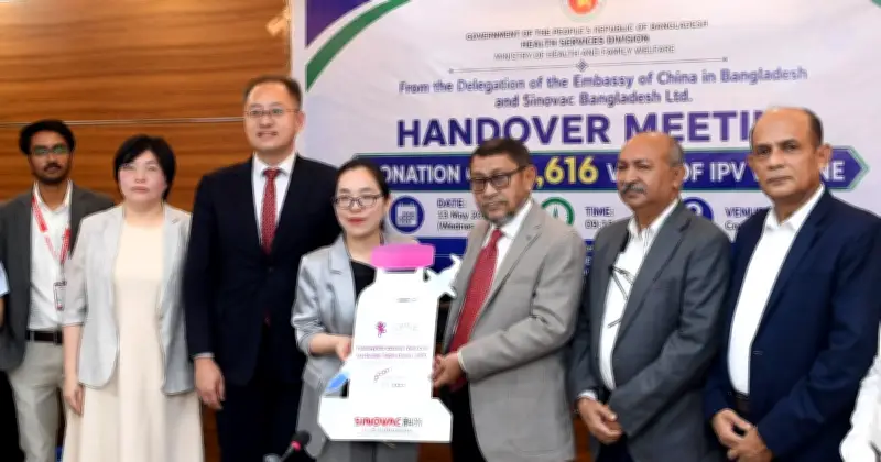 সিনোভ্যাকের পোলিও টিকা অনুদান: বাংলাদেশের স্বাস্থ্য খাতে চীনের সহায়তা