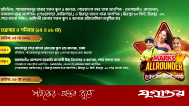 প্রতিভার ঝলক দেখাও মার্কস অলরাউন্ডারে, ঢাকায় আঞ্চলিক পর্ব চলছে