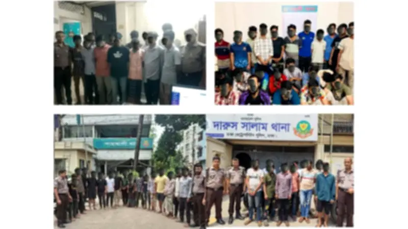 মিরপুরে অভিযানে গ্রেপ্তার ১৭৫, দখলদারদের মাঠ ব্যবস্থাপনার দায়িত্ব রাজউকের
