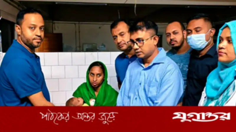 হামে আক্রান্ত শিশুর পাশে জুবাইদা রহমান, চিকিৎসার দায়িত্বে বিএনপি পরিবার
