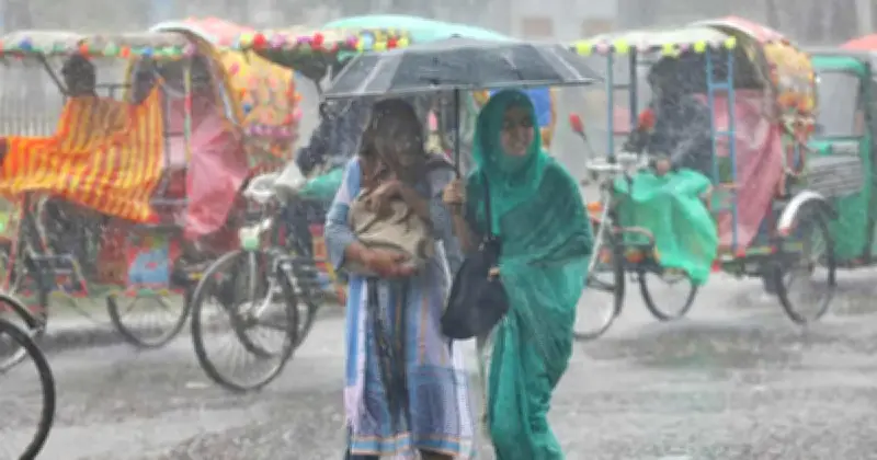 দেশের ১০ অঞ্চলে ঝড়ো হাওয়া ও বৃষ্টির আভাস