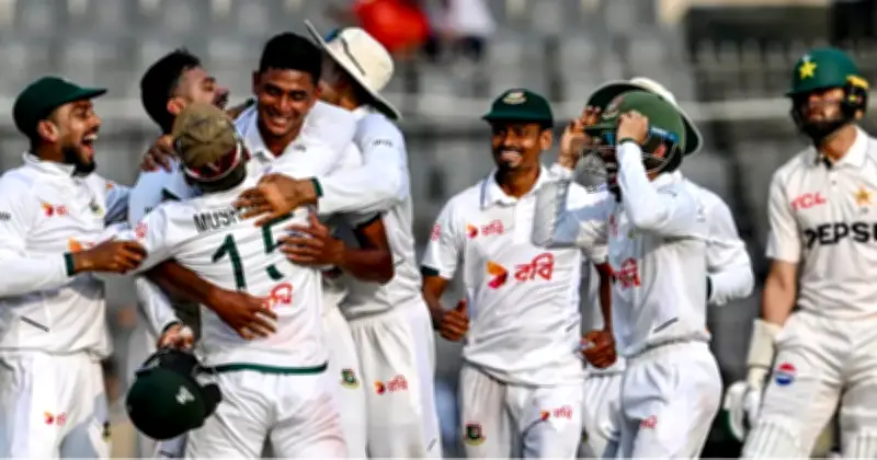 পাকিস্তানের বিপক্ষে টেস্ট জয়ে বাংলাদেশি ক্রিকেটারদের আইসিসি র্যাংকিংয়ে উন্নতি