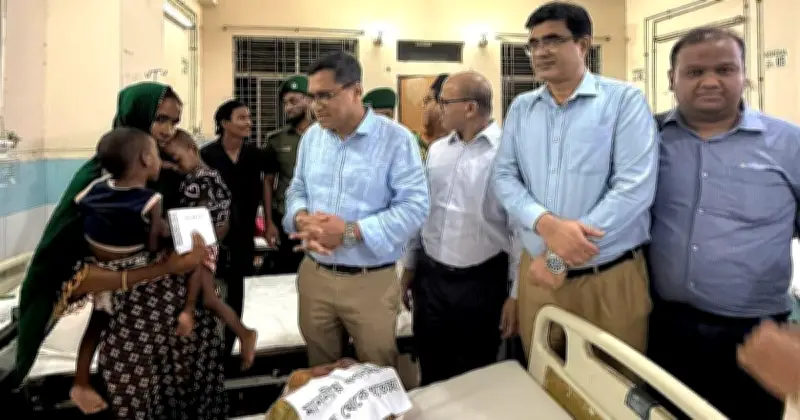 প্রধানমন্ত্রীর উদ্যোগে হামে আক্রান্ত যমজ শিশুর চিকিৎসায় সহায়তা