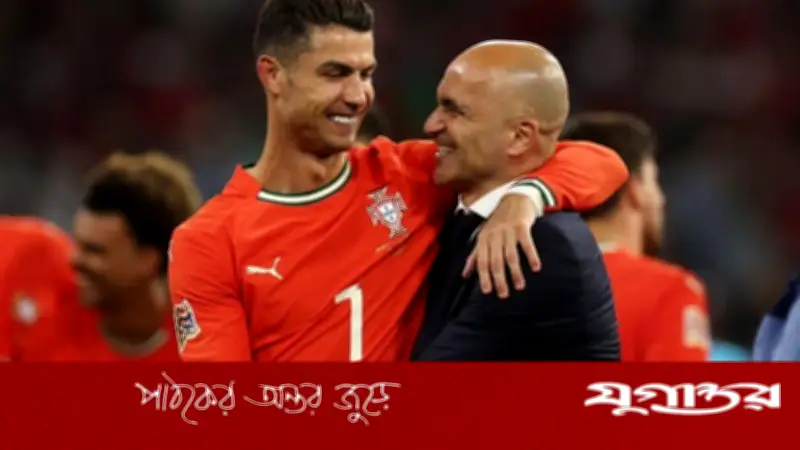 রোনালদোর জয়ের ক্ষুধা ধরে রাখা অসাধারণ: পর্তুগাল কোচ