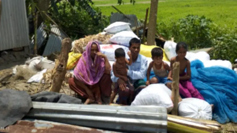চরভদ্রাসনে কালবৈশাখী, কোটি টাকার ক্ষতি