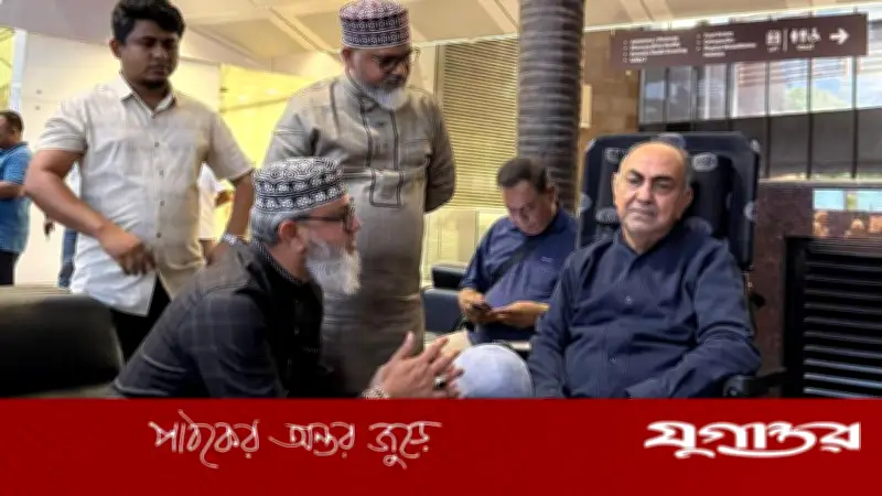 মালয়েশিয়ায় হাসপাতালে মির্জা আব্বাসকে দেখতে মাসুদ সাইদী