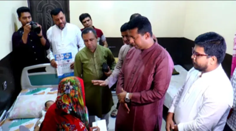 হামে আক্রান্ত শিশুর চিকিৎসা বিল মওকুফ, জেলা প্রশাসকের হস্তক্ষেপ