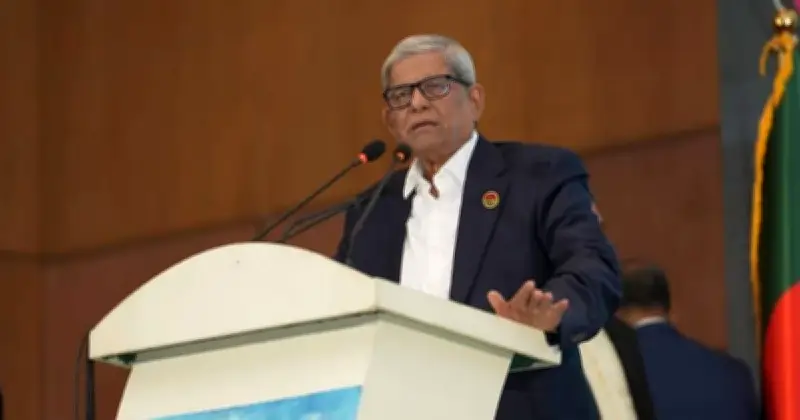 ফারাক্কা বাঁধ দেশের জন্য মরণফাঁদ: মির্জা ফখরুল