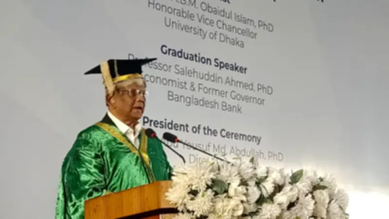 অন্তর্বর্তী সরকারের ক্ষমতা সীমিত ছিল: সালেহউদ্দিন আহমেদ