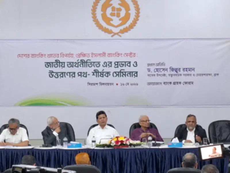 ব্যাংক সংকট সমাধানে রাজনৈতিক সিদ্ধান্ত জরুরি: হোসেন জিল্লুর