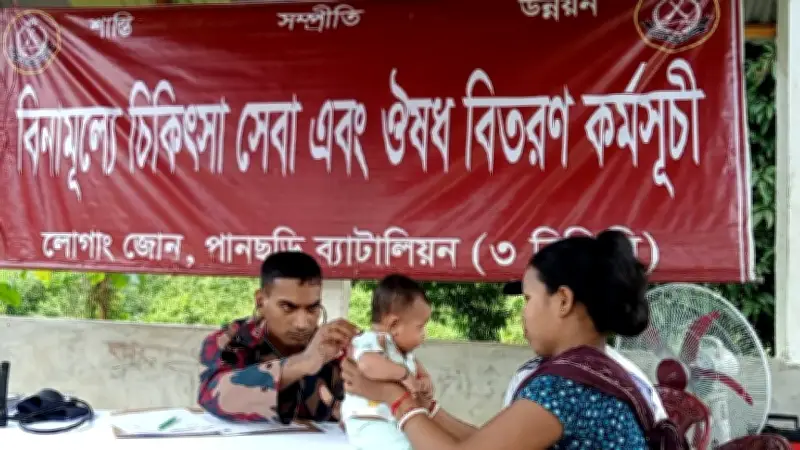 সীমান্তে বিজিবির চিকিৎসা সেবায় খুশি পাহাড়ি জনগোষ্ঠী