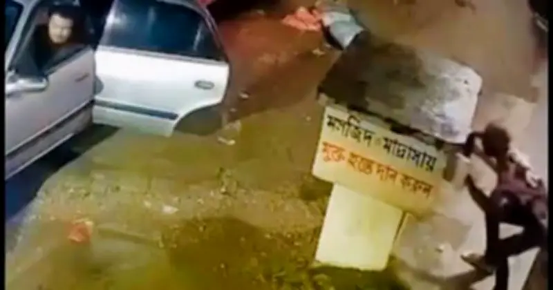 সিলেটে মাদ্রাসার দানবাক্স থেকে টাকা চুরি, সিসিটিভিতে ধরা পড়ল চোর